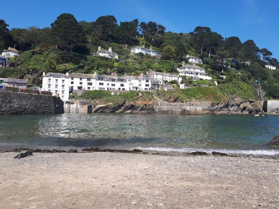Bijou Coastal Apartment In Polperro With Hot Tub Onsite Parking Downhill Walk To Village Ngoại thất bức ảnh